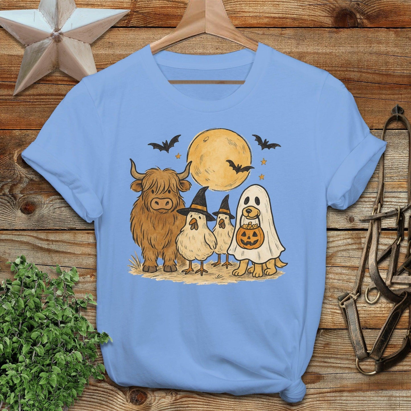 Halloween Farm Friends T-shirt