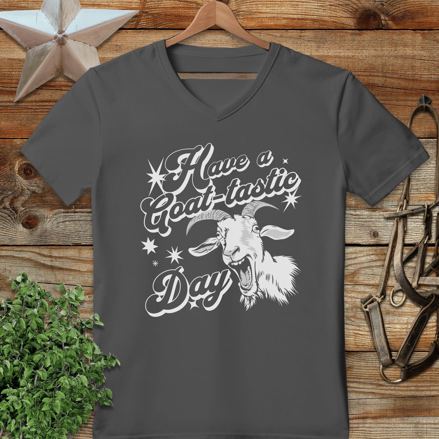 Have a Goat-tastic Day V-neck