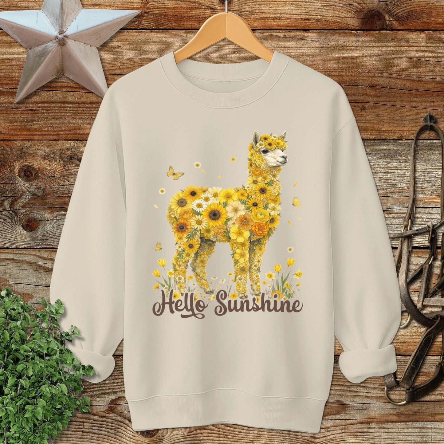 Hello Sunshine Alpaca Sweatshirt