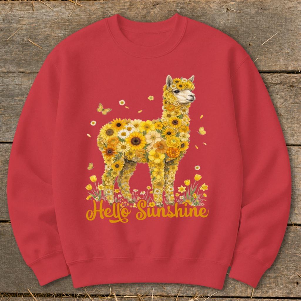 Hello Sunshine Alpaca Sweatshirt