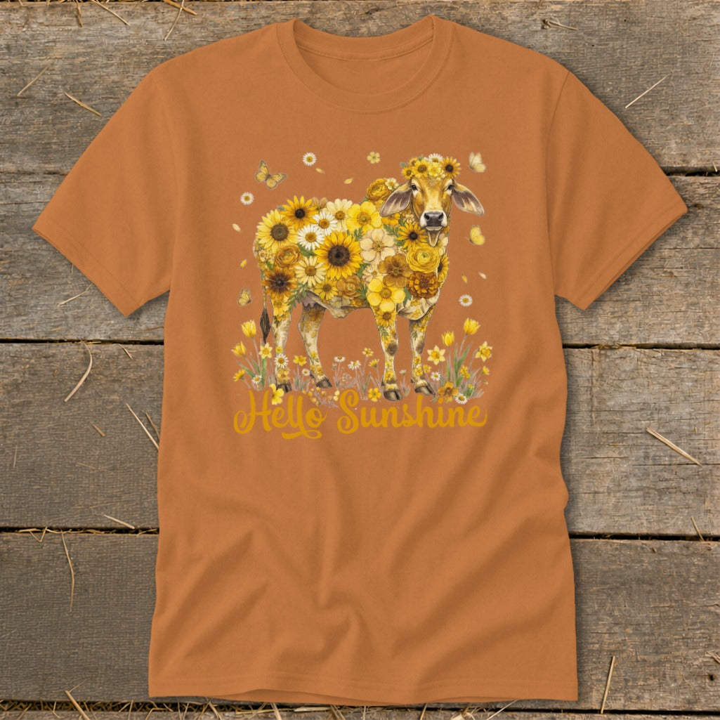 Hello Sunshine Brahma Cow Classic Tee