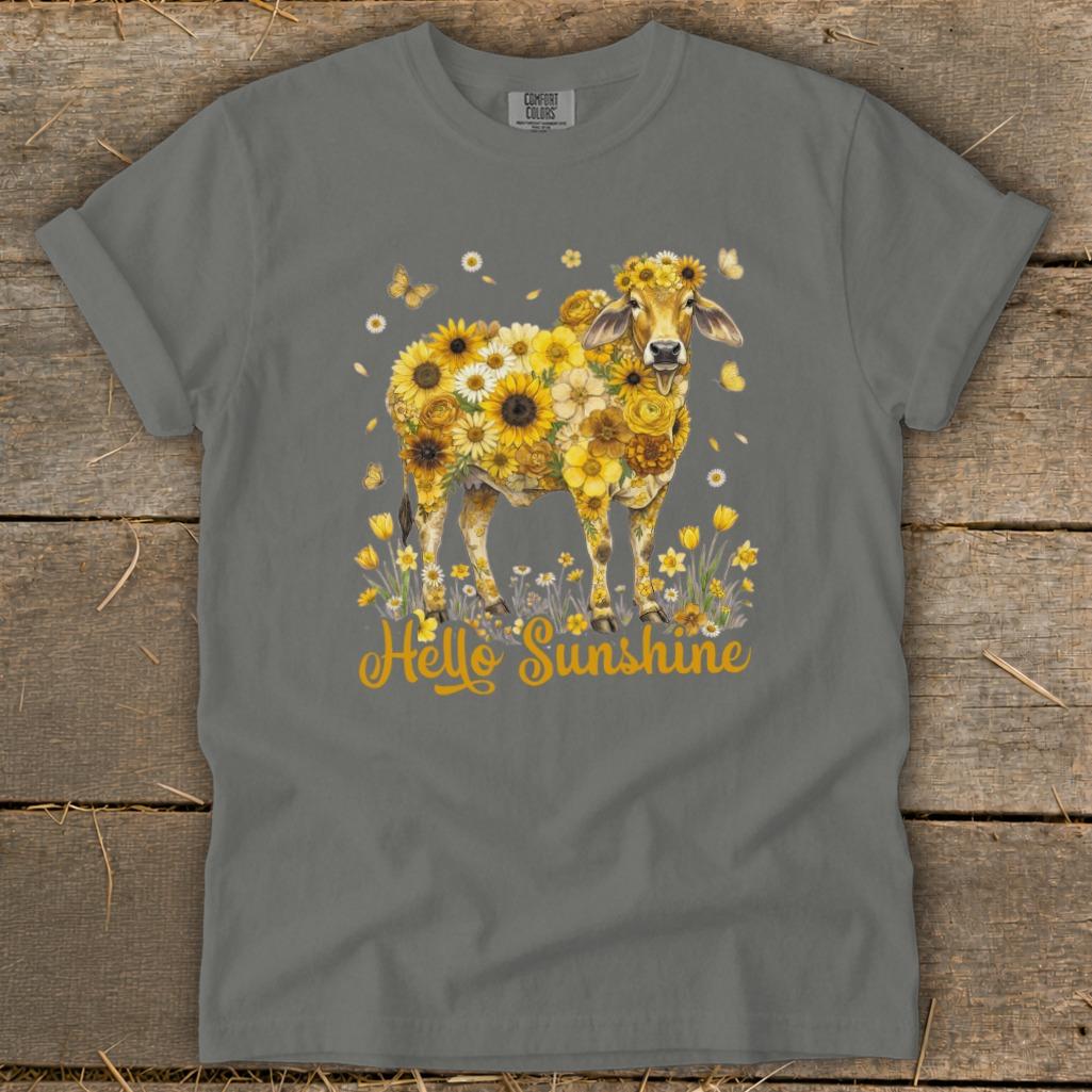 Hello Sunshine Brahma Cow Signature Tee
