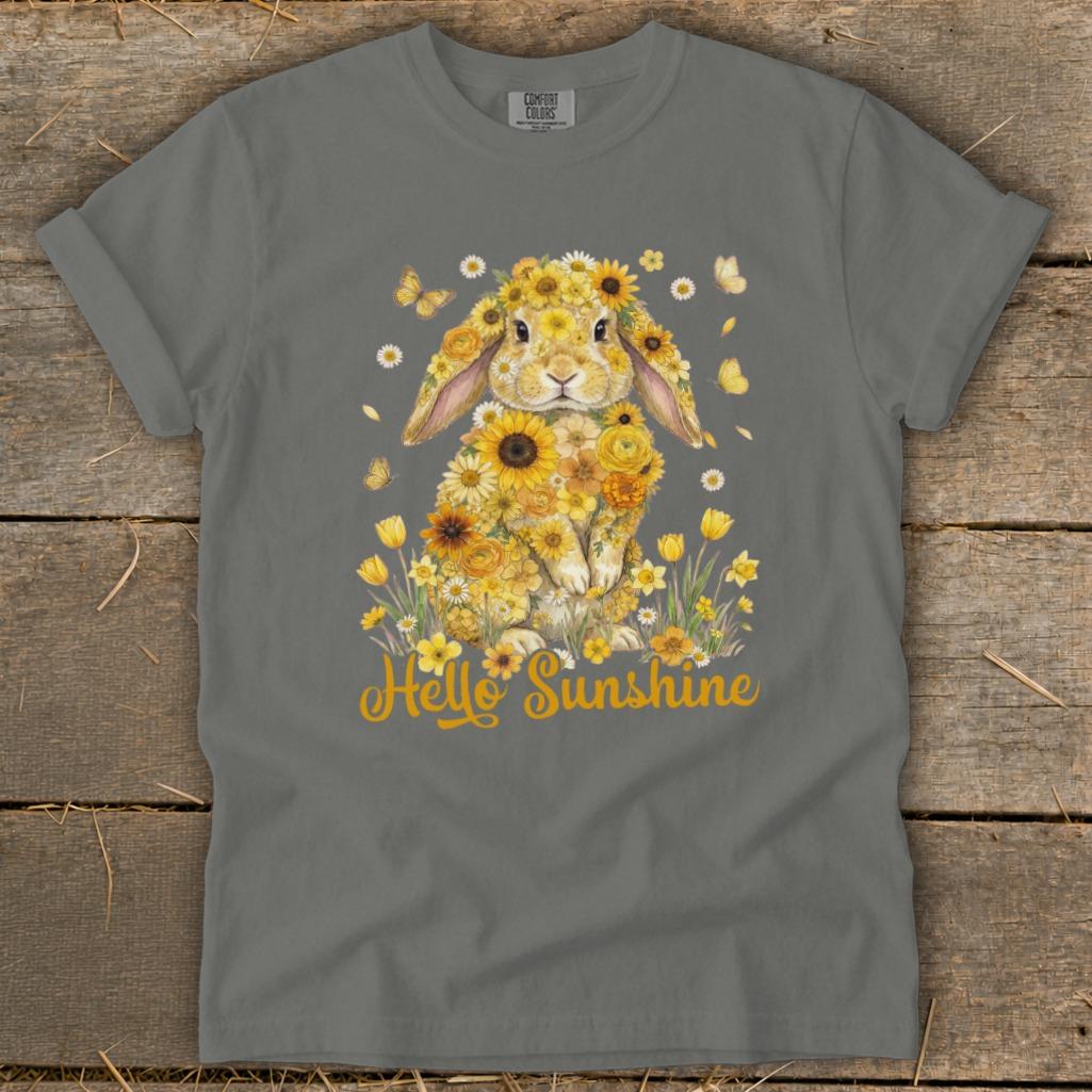 Hello Sunshine Rabbit Signature Tee