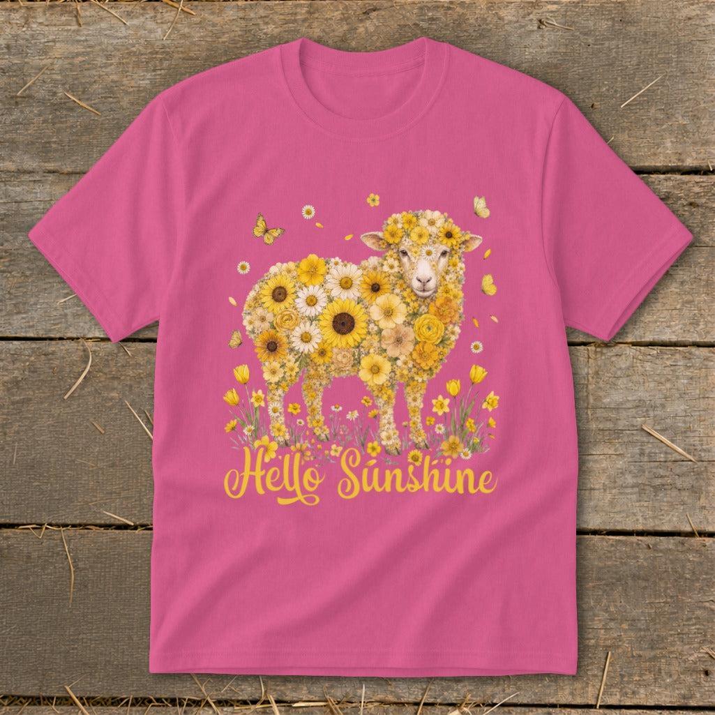 Hello Sunshine Sheep Youth Tee