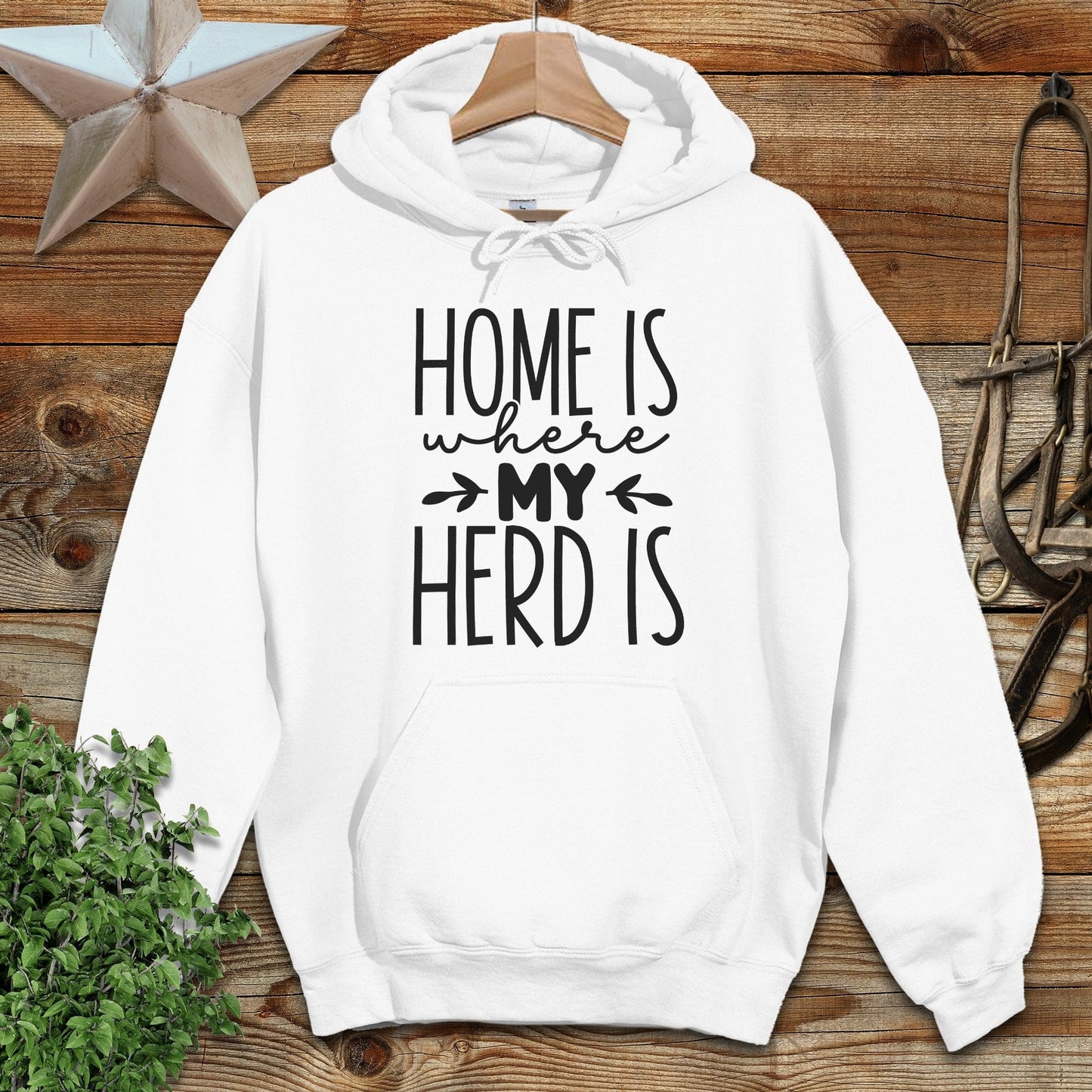 Home Is My Herd Hoodie