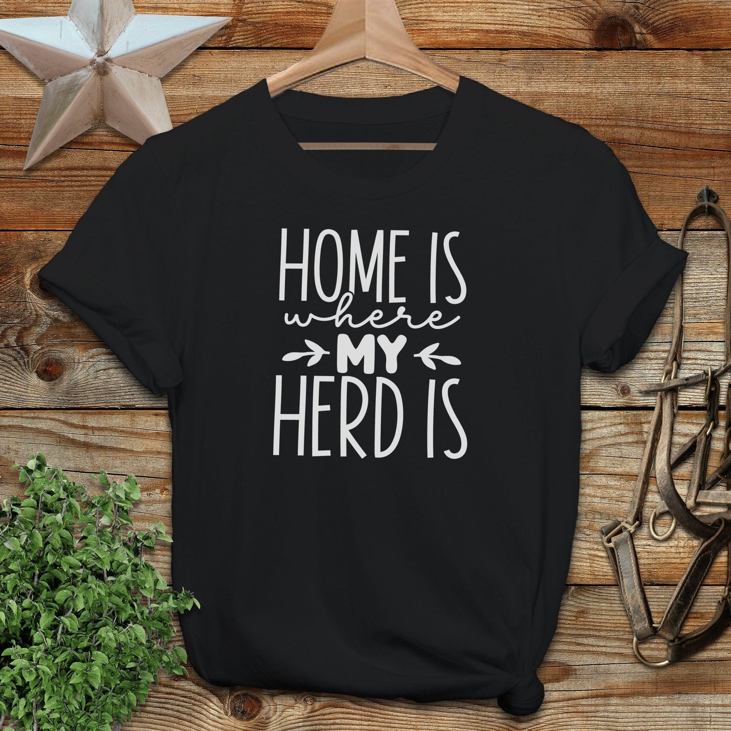 Home Is My Herd T-shirt