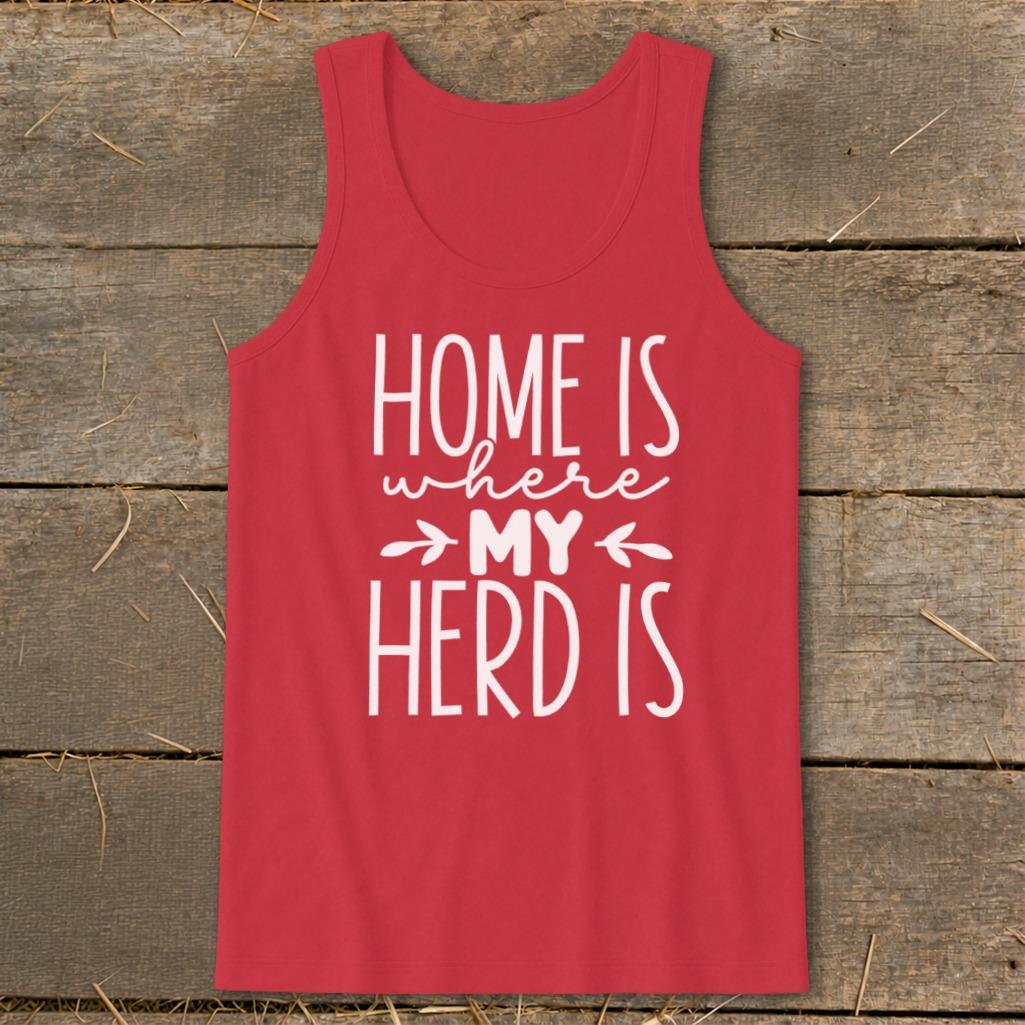 Home Is My Herd Tank Top