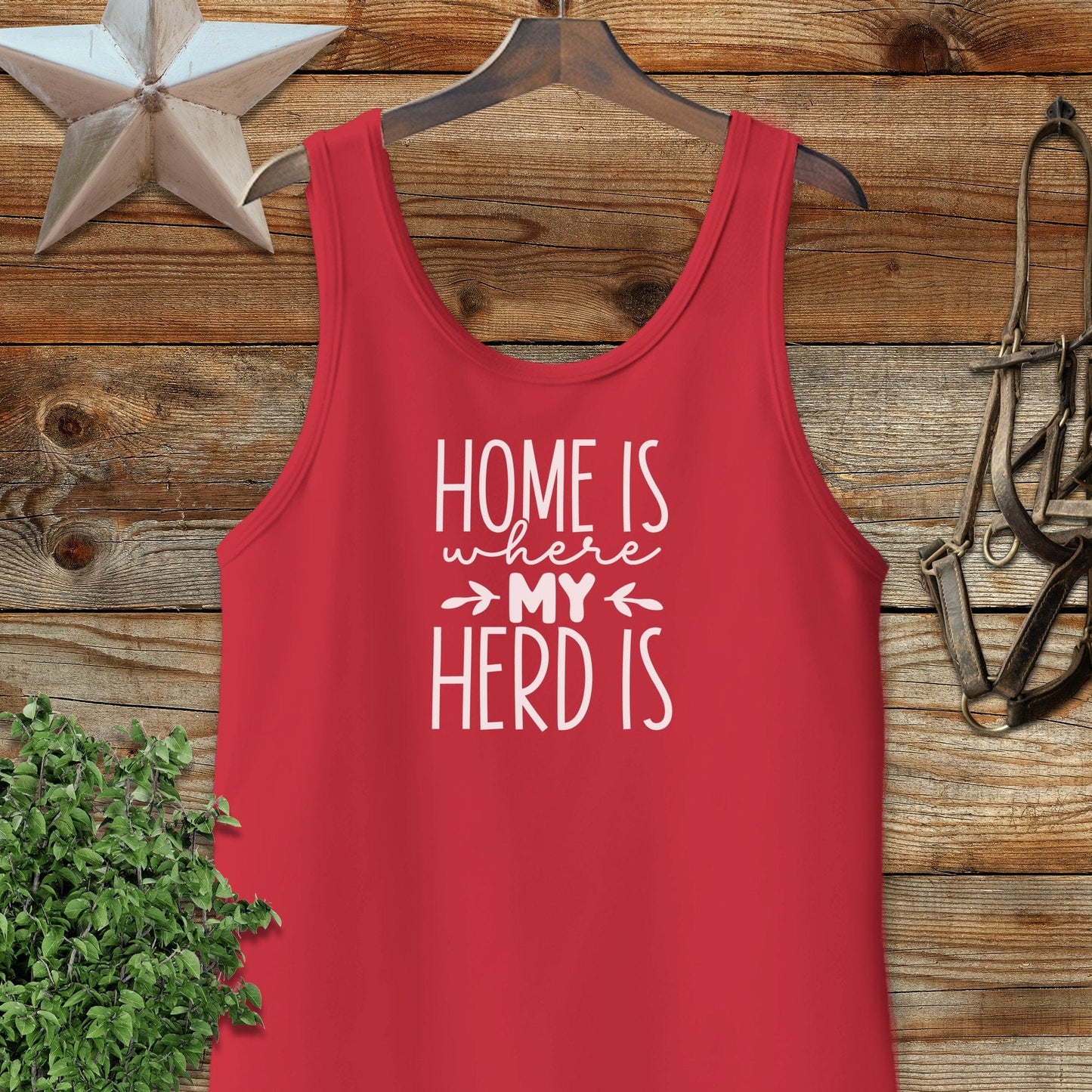 Home Is My Herd Tank Top