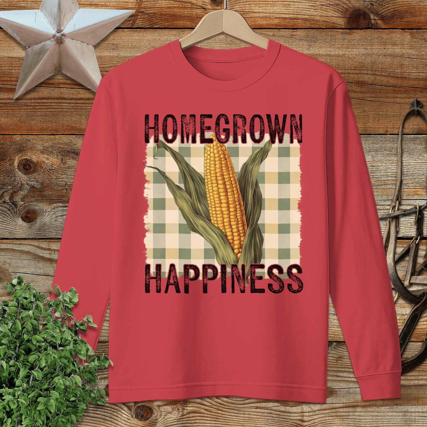 Homegrown Happiness Long Sleeve Tee