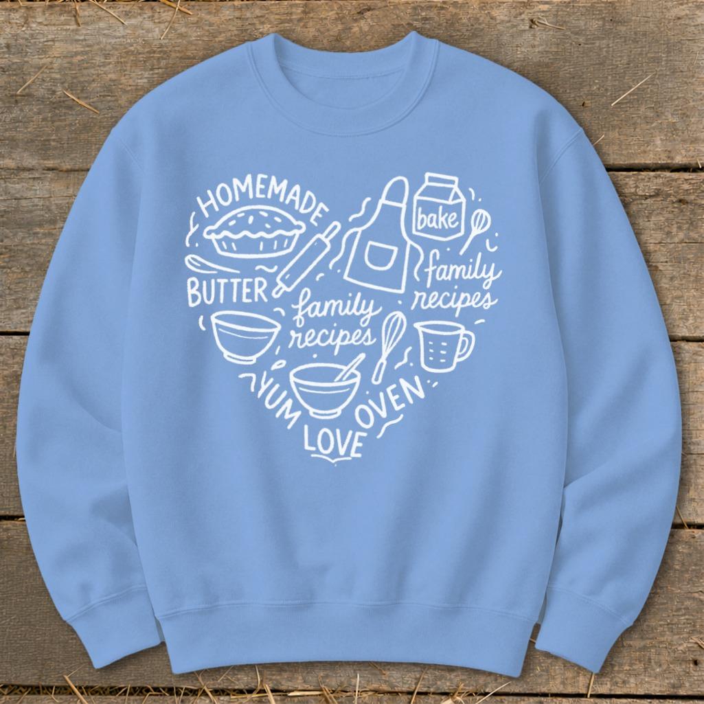 Homemade Heart Sweatshirt