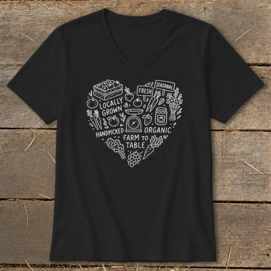 Homestead Heart V-neck