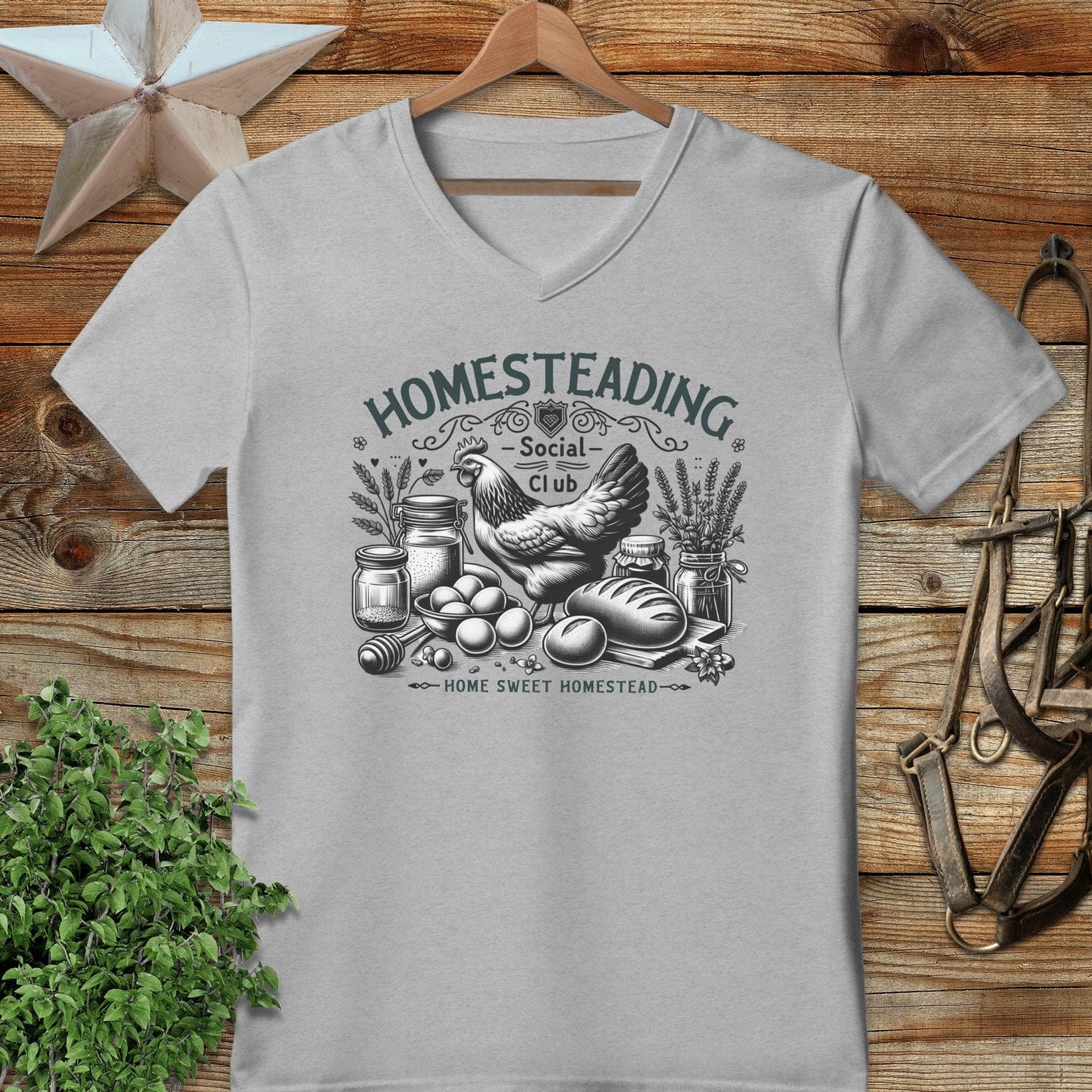 Homestead Social Club V-neck
