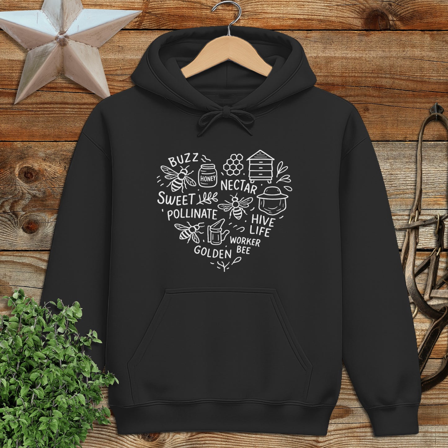 Honeybee Heart Hoodie