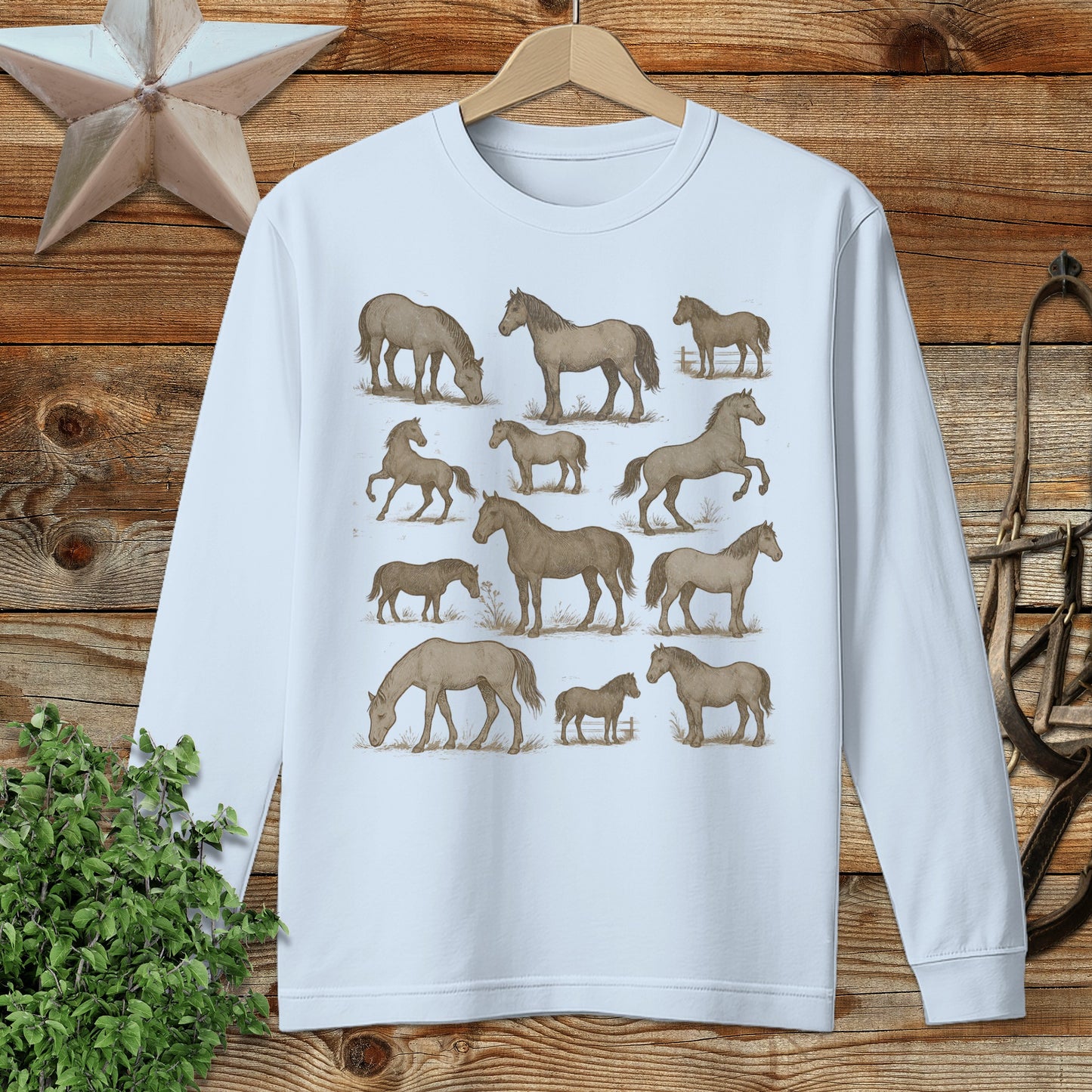 Horse Collection Long Sleeve Tee