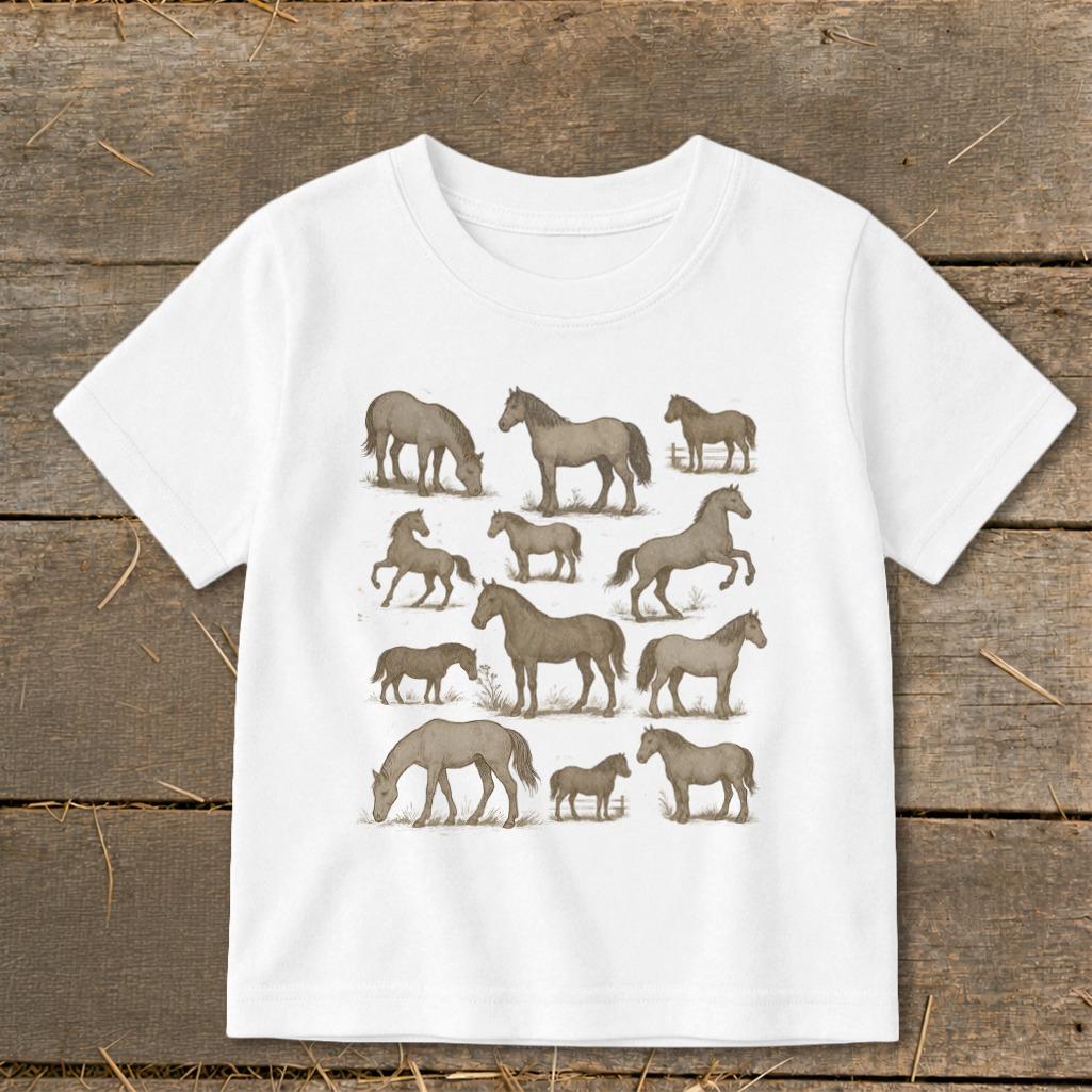Horse Collection Toddler Tee