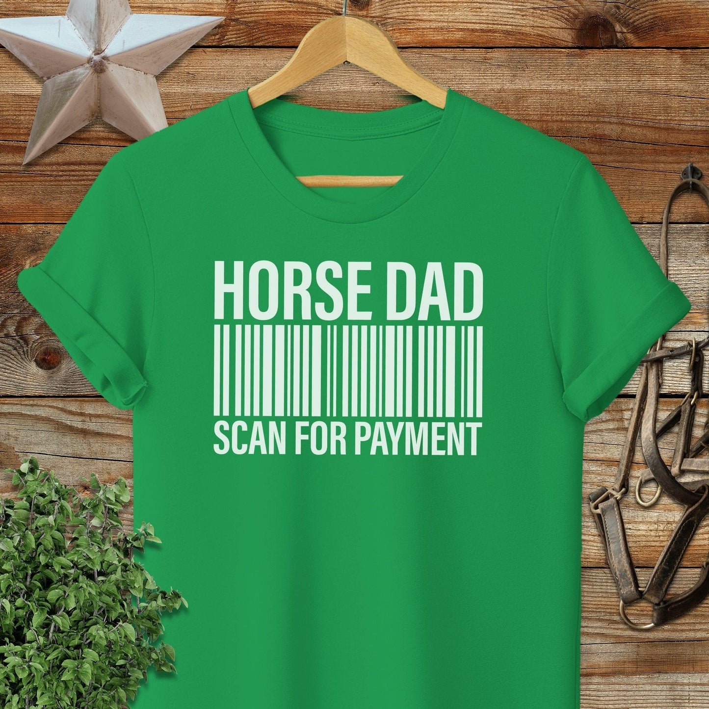 Horse Dad Scan Softstyle Tee