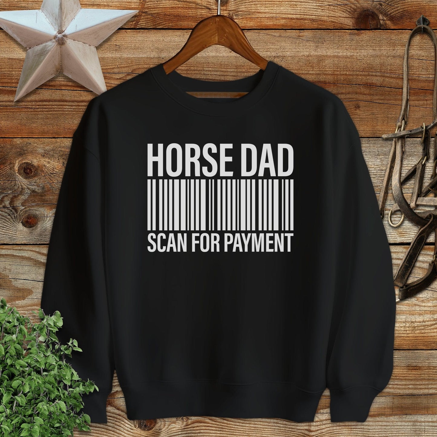 Horse Dad Scan Sweatshirt