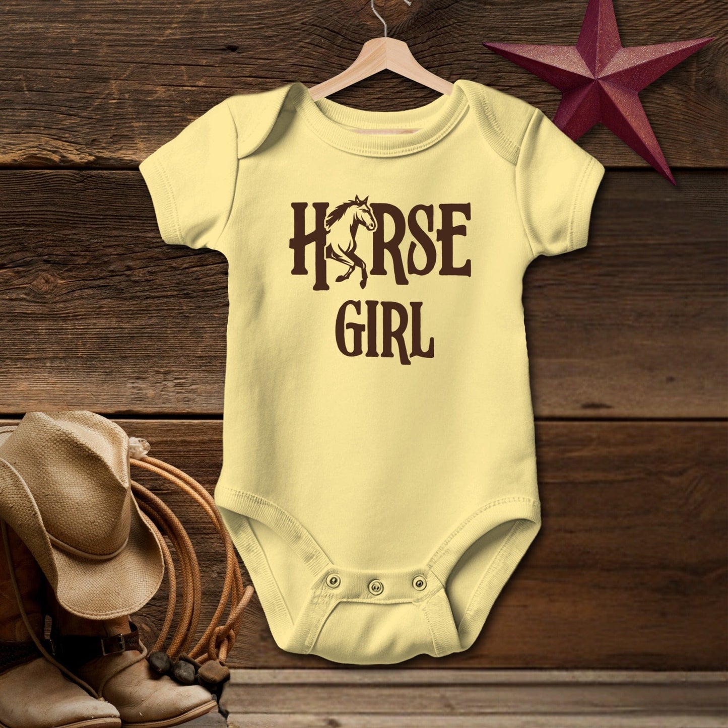 Horse Girl Bodysuit (Baby)