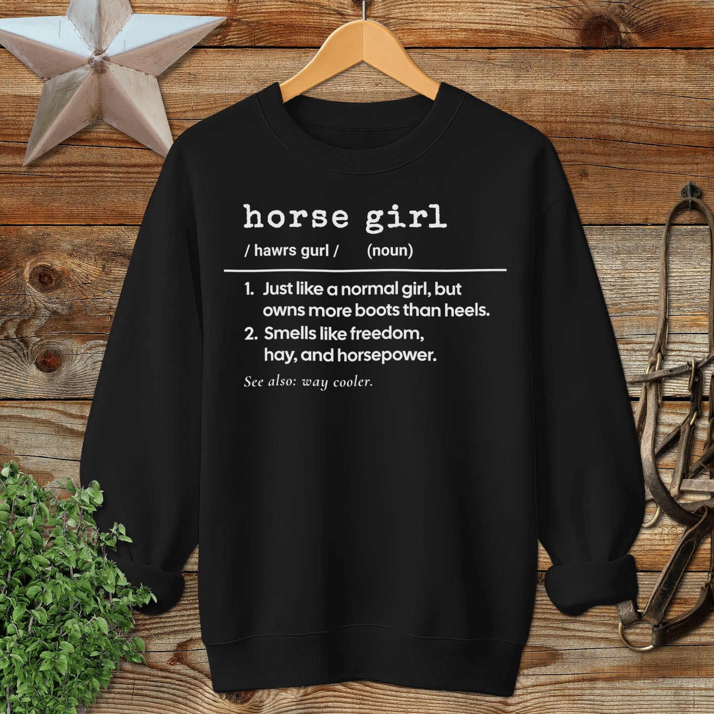 Horse Girl Definition Sweatshirt
