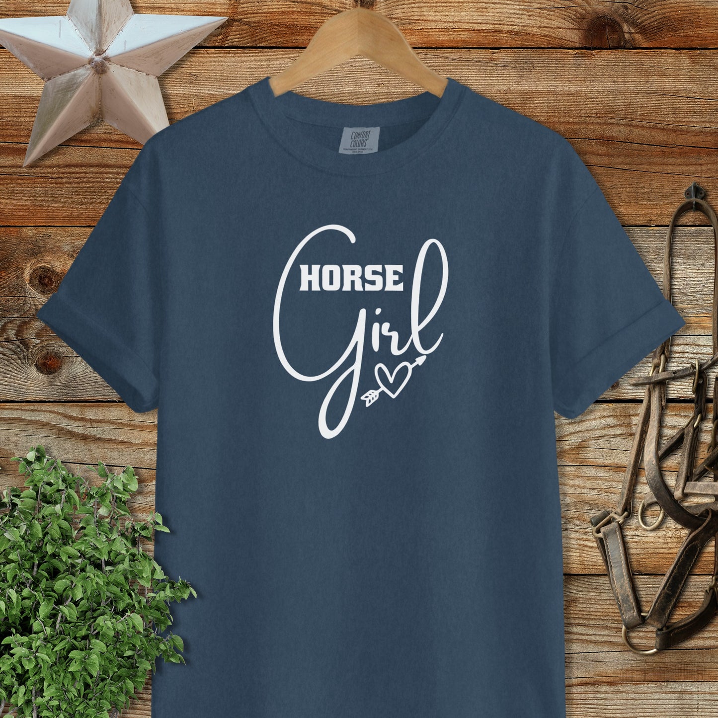 Horse Girl with Arrow Signature Tee