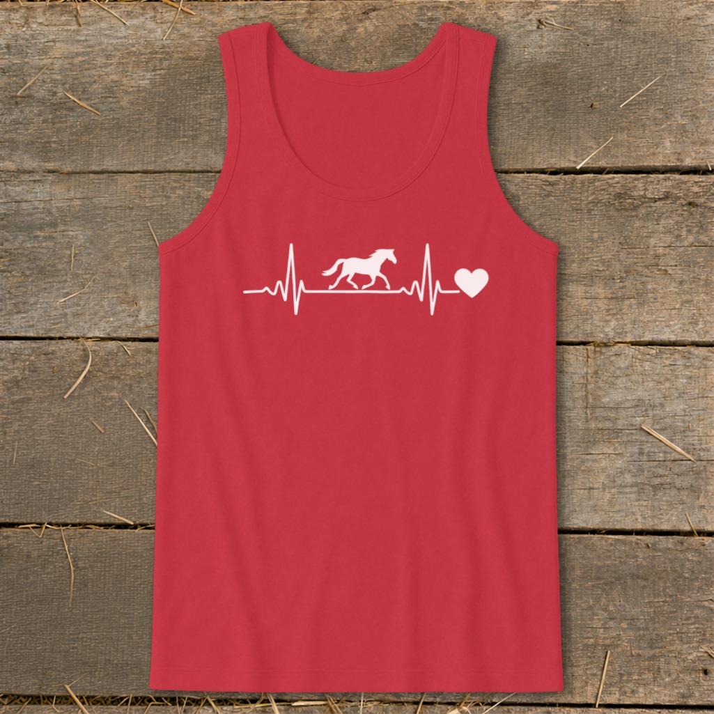 Horse Heartbeat Tank Top