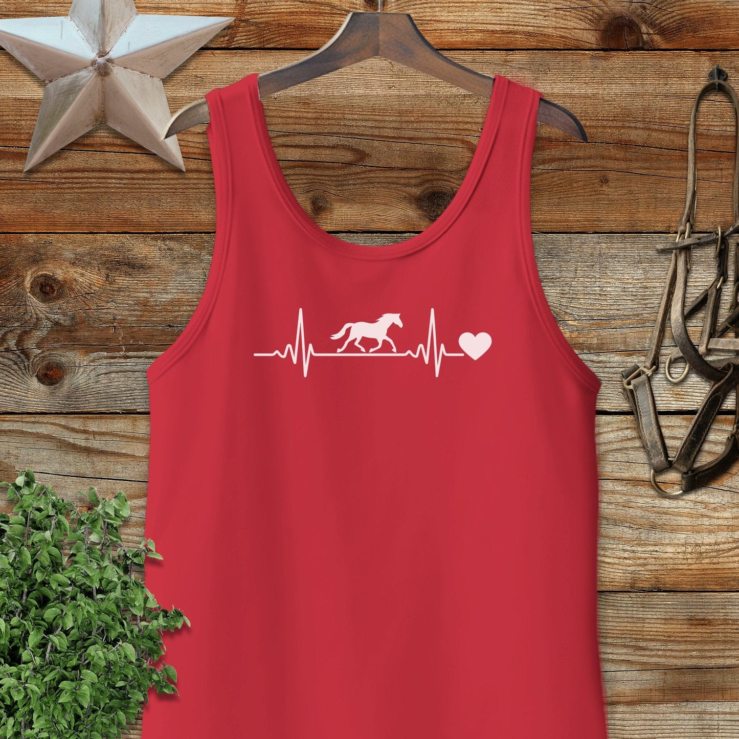 Horse Heartbeat Tank Top