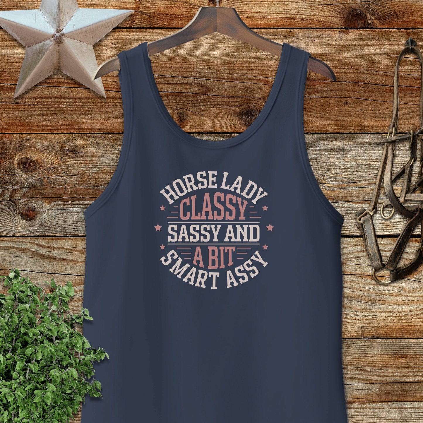 Horse Lady Classy Sassy Tank Top