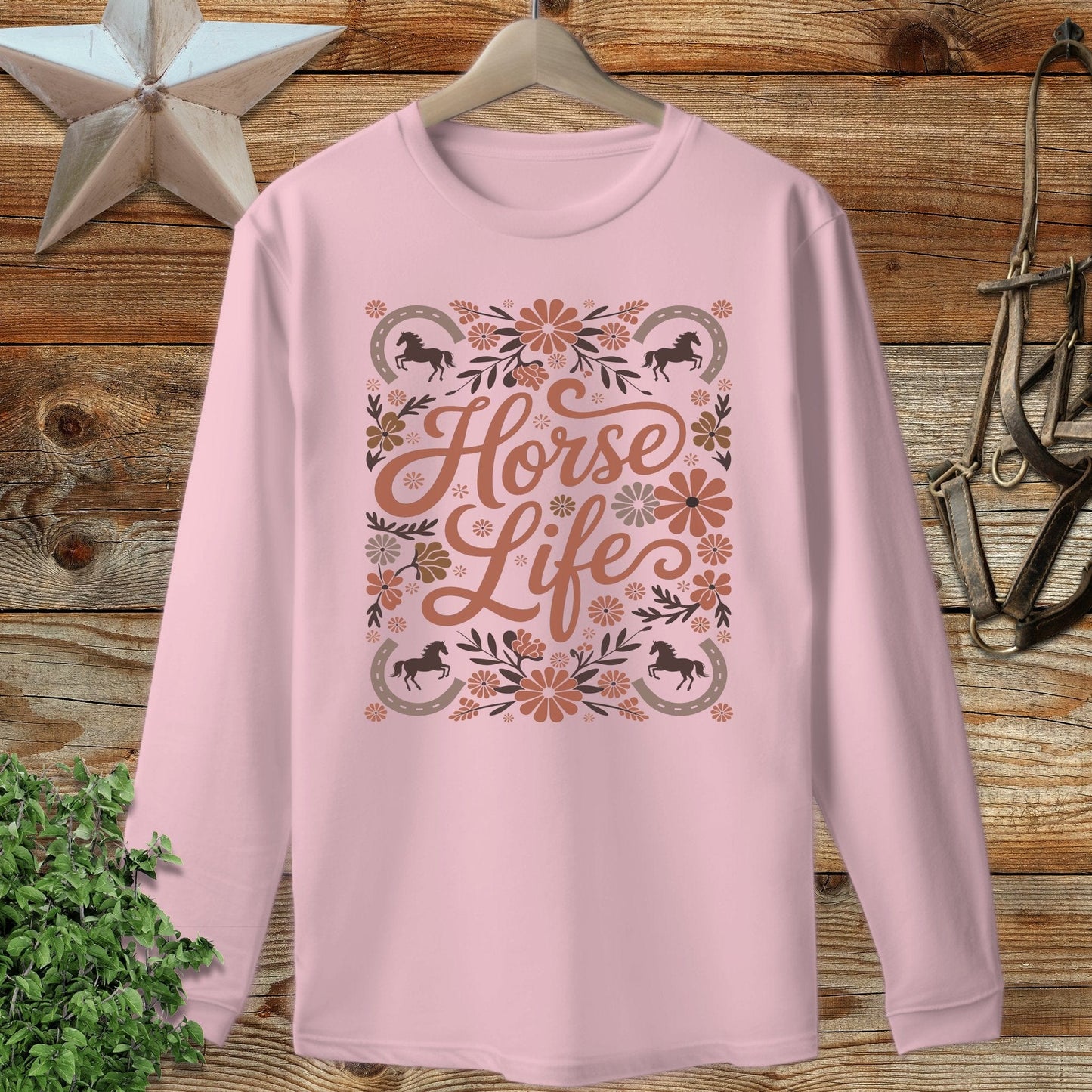 Horse Life Long Sleeve Tee