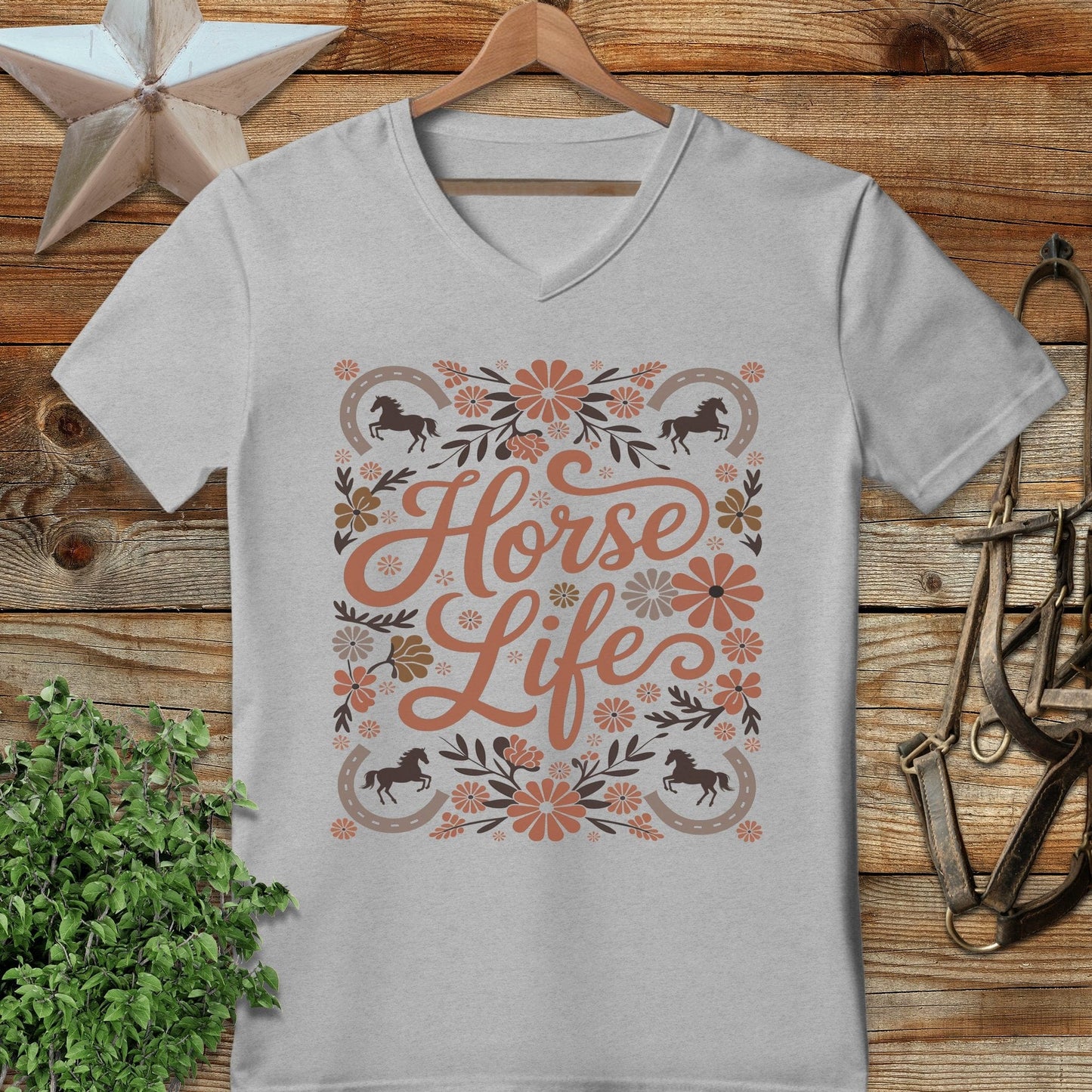 Horse Life V-neck