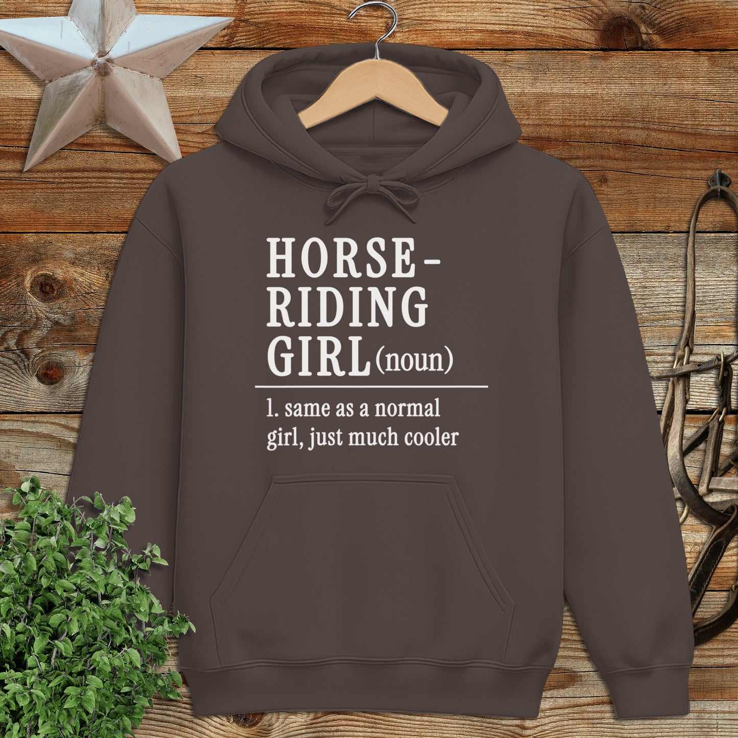 Horse Riding Girl Hoodie