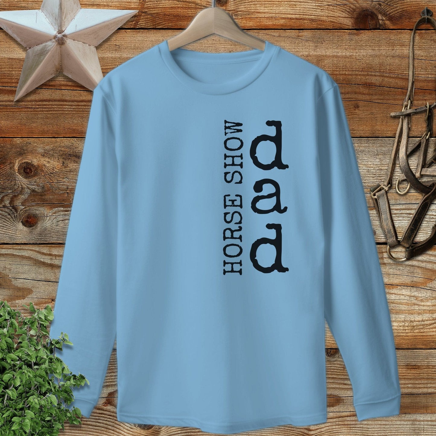 Horse Show Dad Long Sleeve Tee