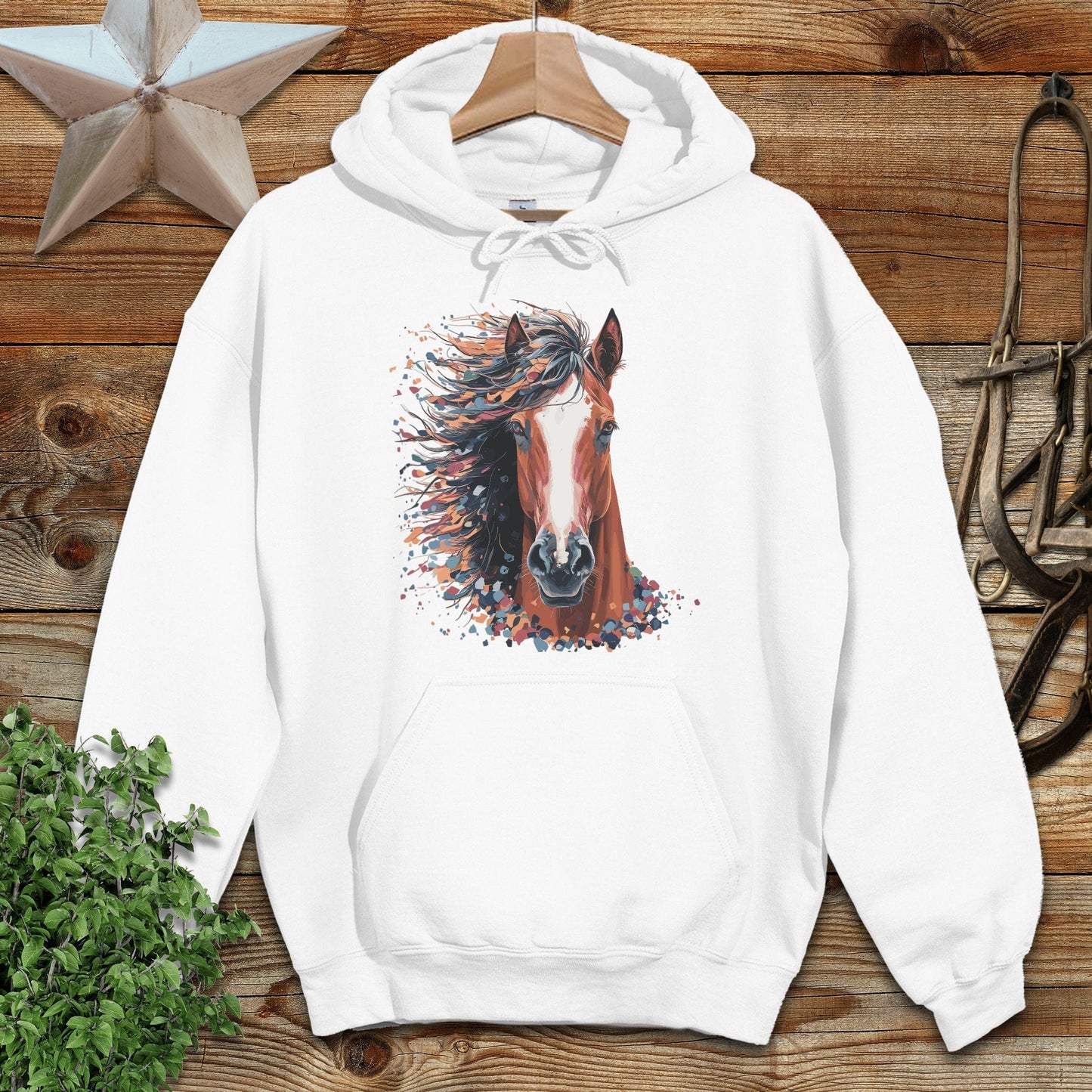 Horse Splatter Hoodie
