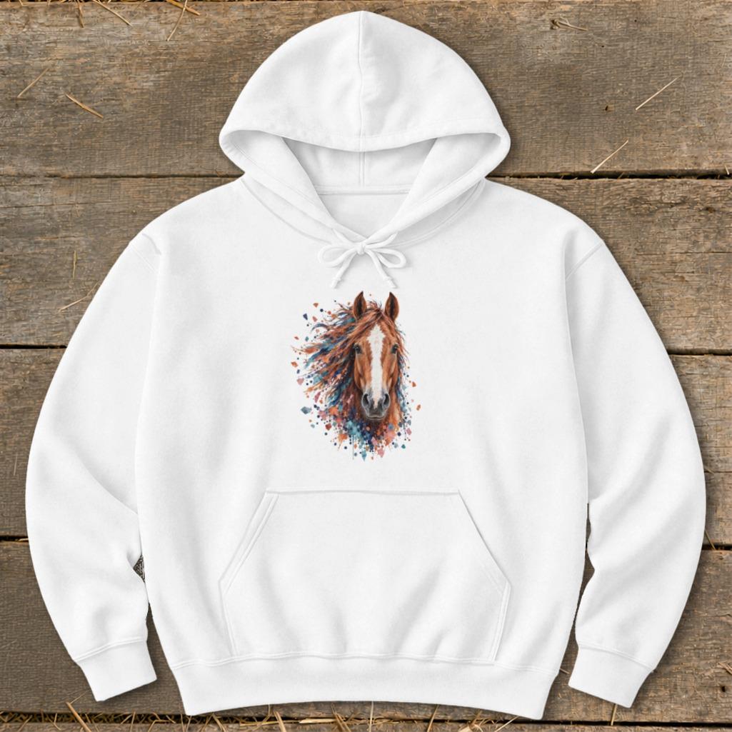 Horse Splatter Hoodie