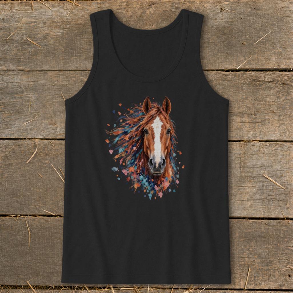 Horse Splatter Tank Top