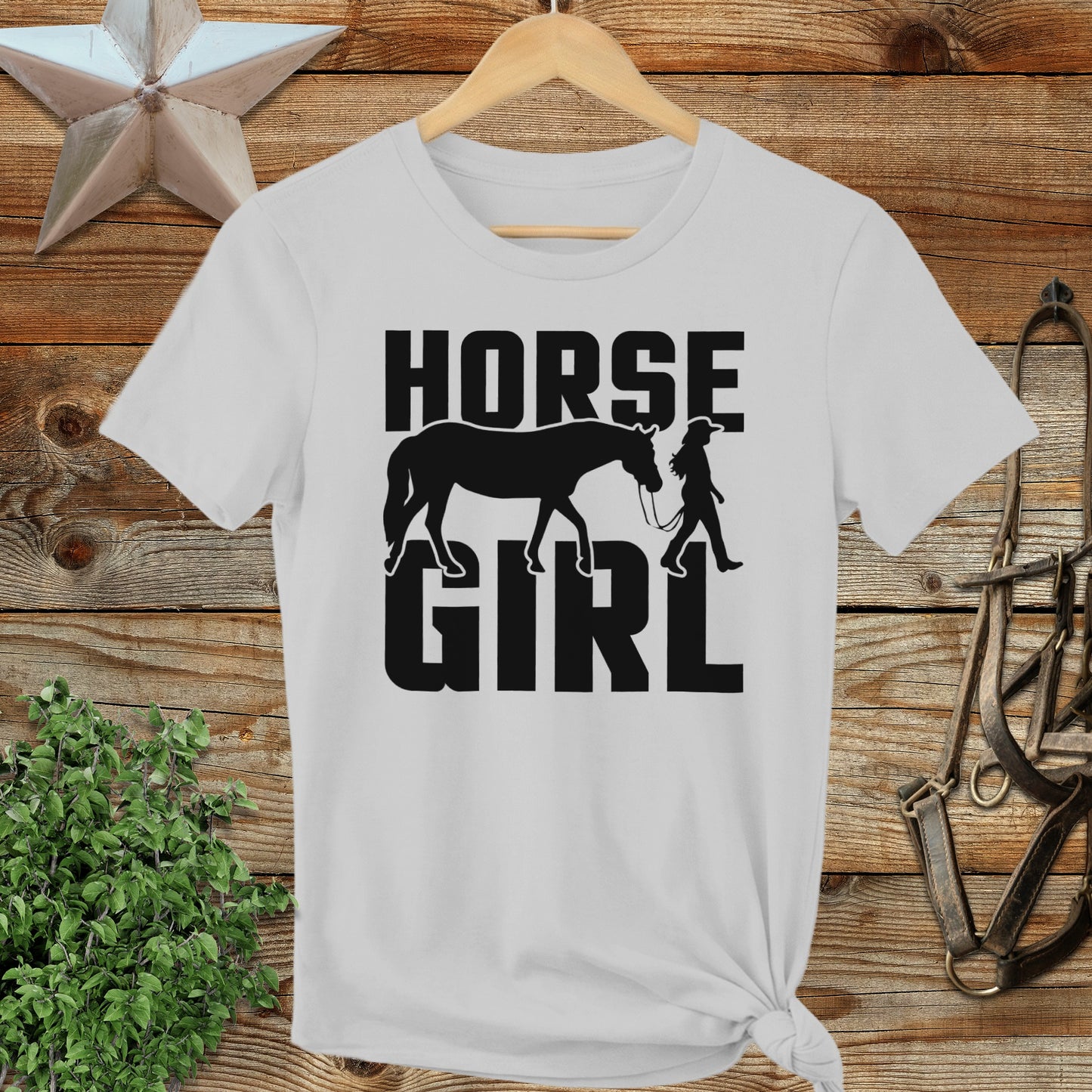 Horse and Girl Ladies Tee