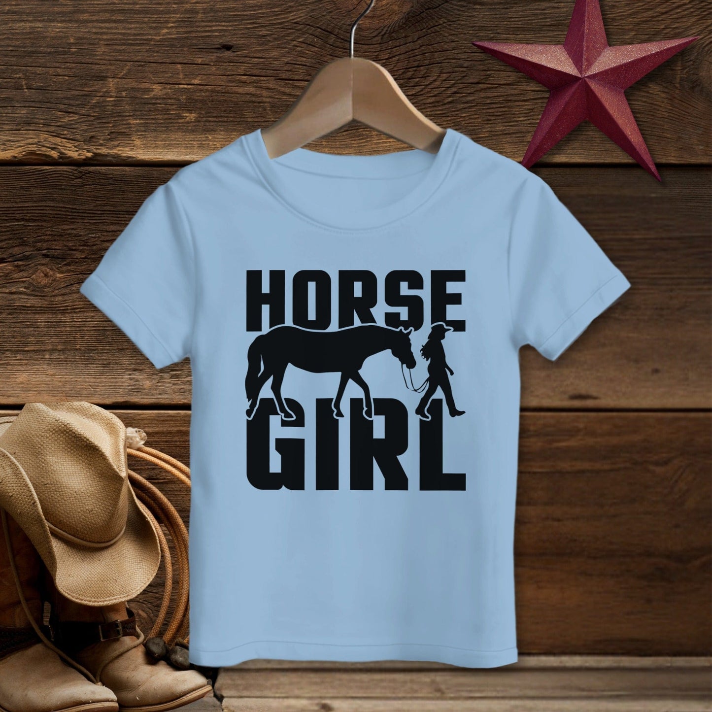 Horse and Girl T-shirt (Toddler)