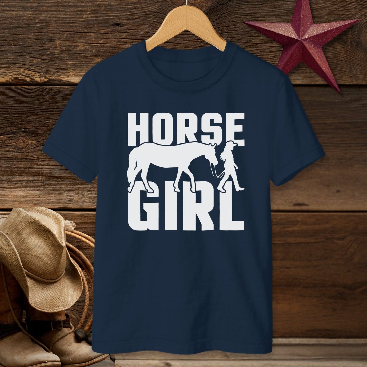 Horse and Girl T-shirt (Youth)