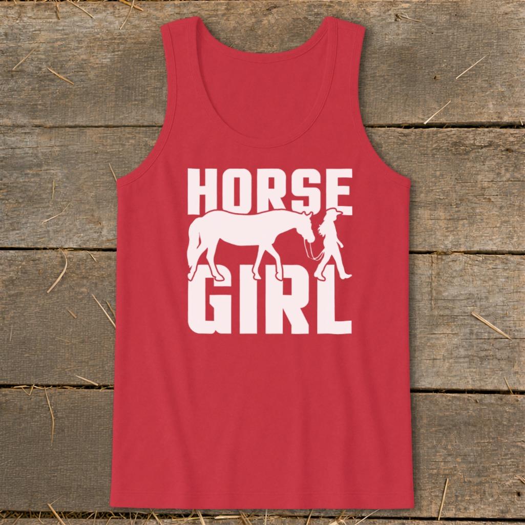 Horse and Girl Tank Top