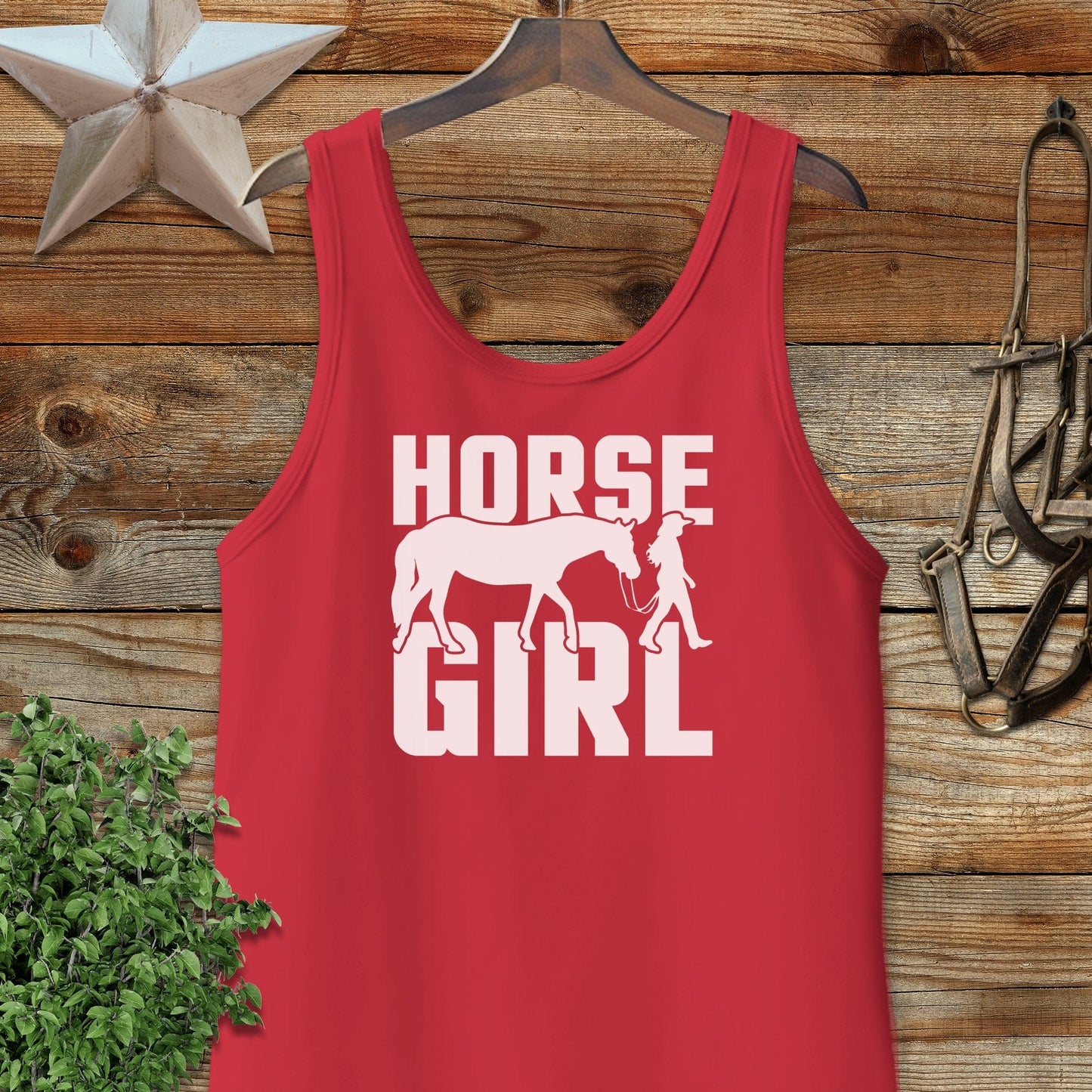 Horse and Girl Tank Top
