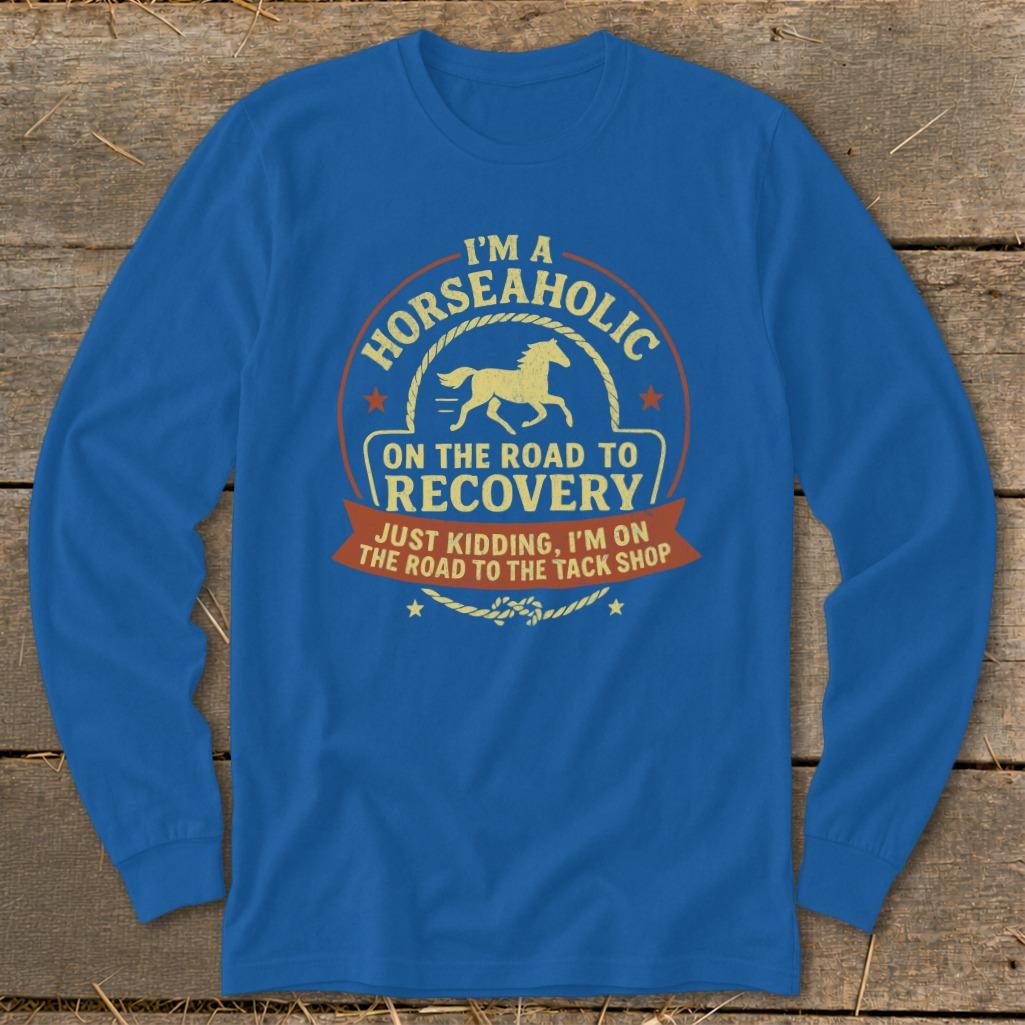 Horseaholic Long Sleeve Tee