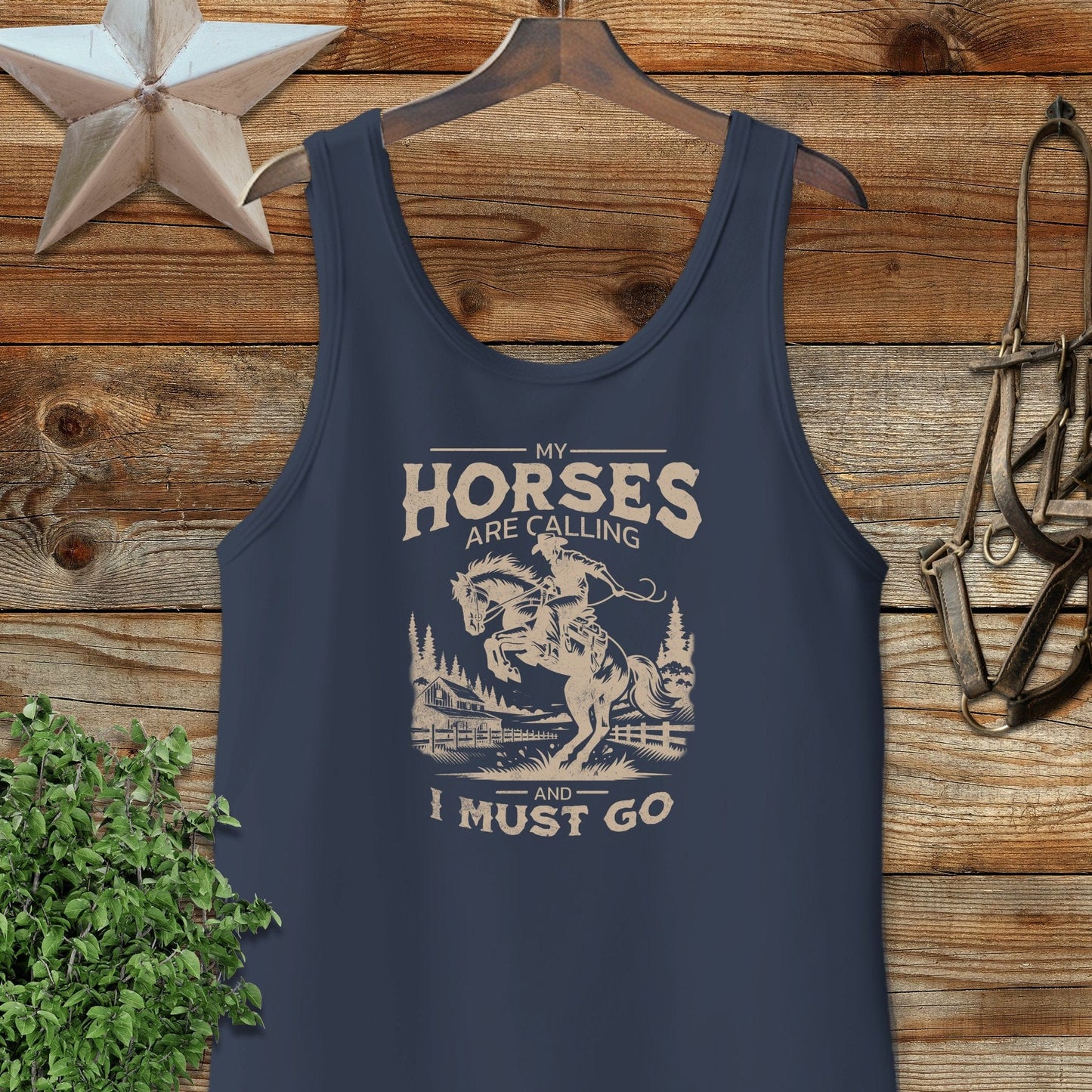 Horses Are Calling Tank Top