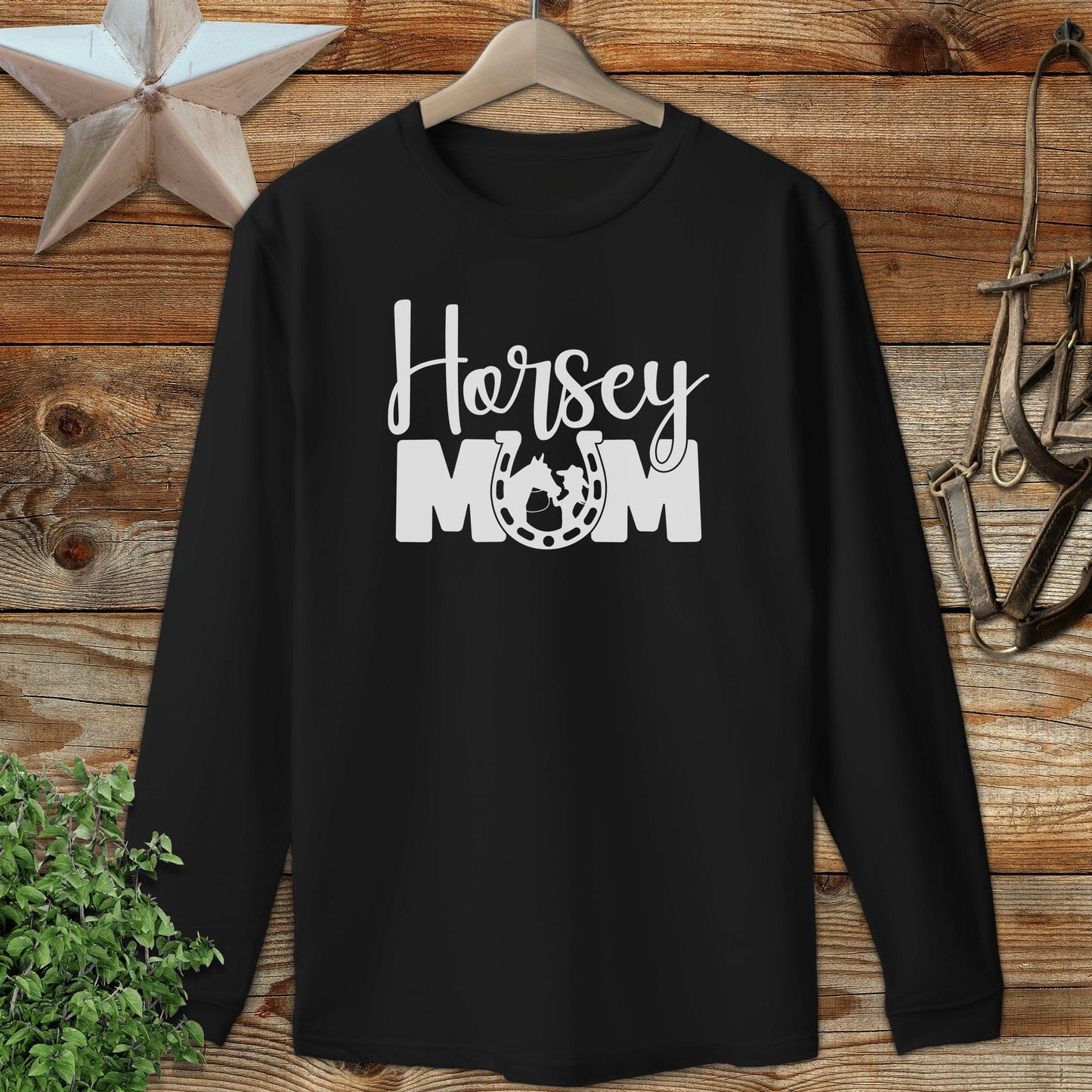 Horsey Mom Long Sleeve Tee