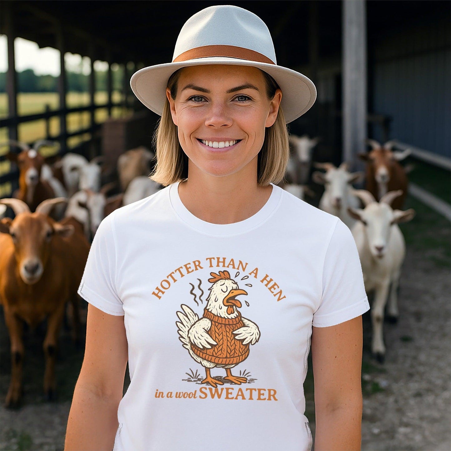 Hotter Than A Hen T-shirt