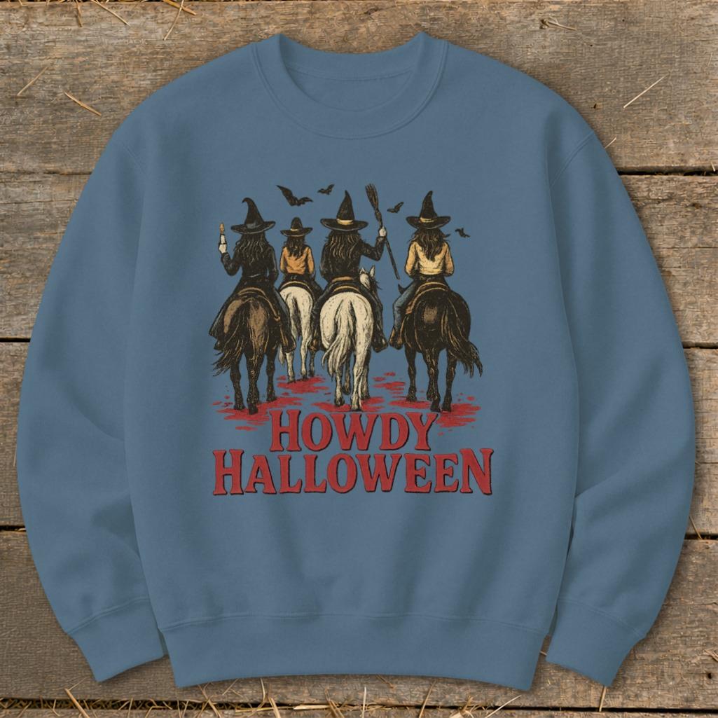 Howdy Halloween Cowgirl Sweatshirt