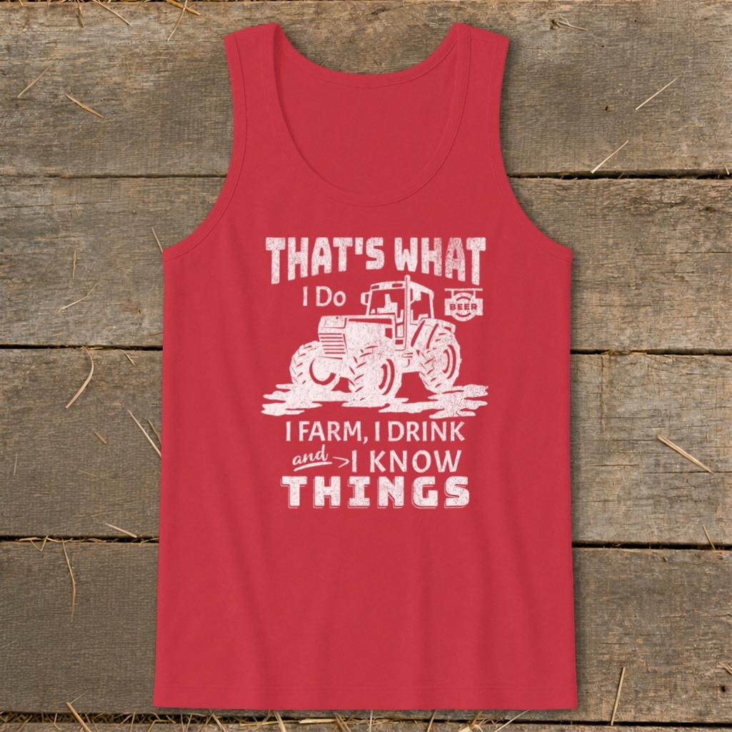 I Know Things Tank Top