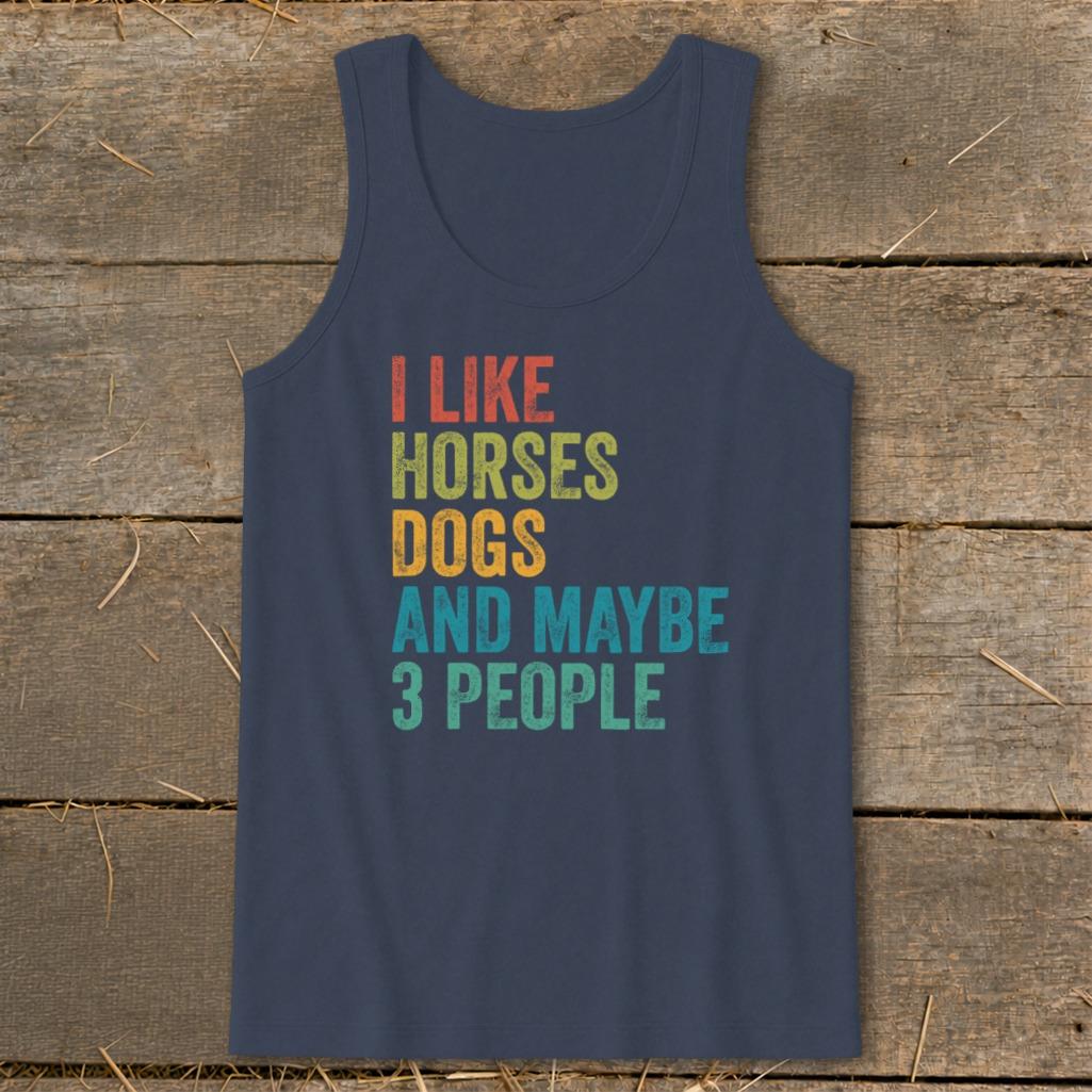 I Like Horses Tank Top