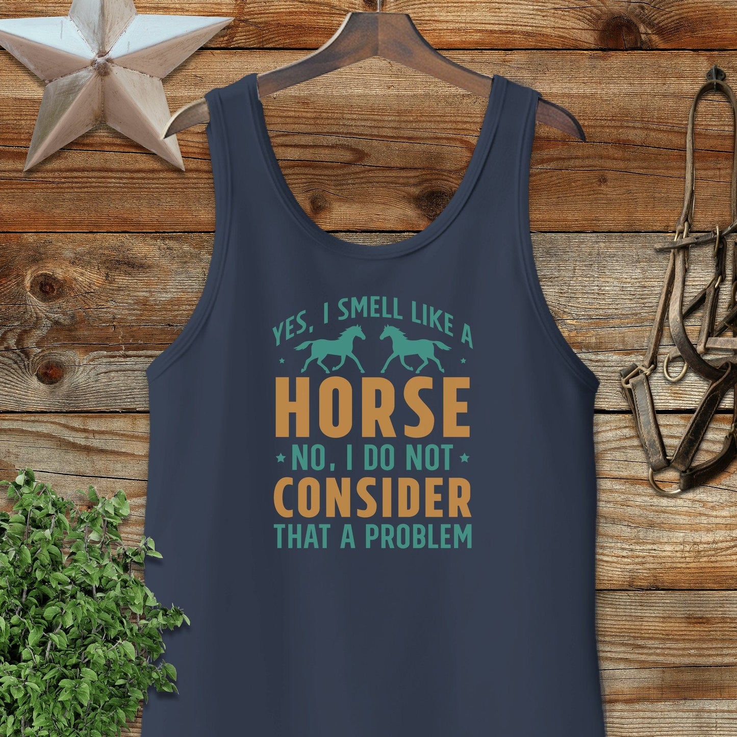 I Smell Like a Horse Tank Top