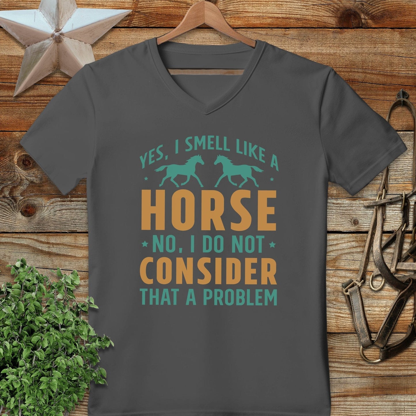 I Smell Like a Horse V-neck