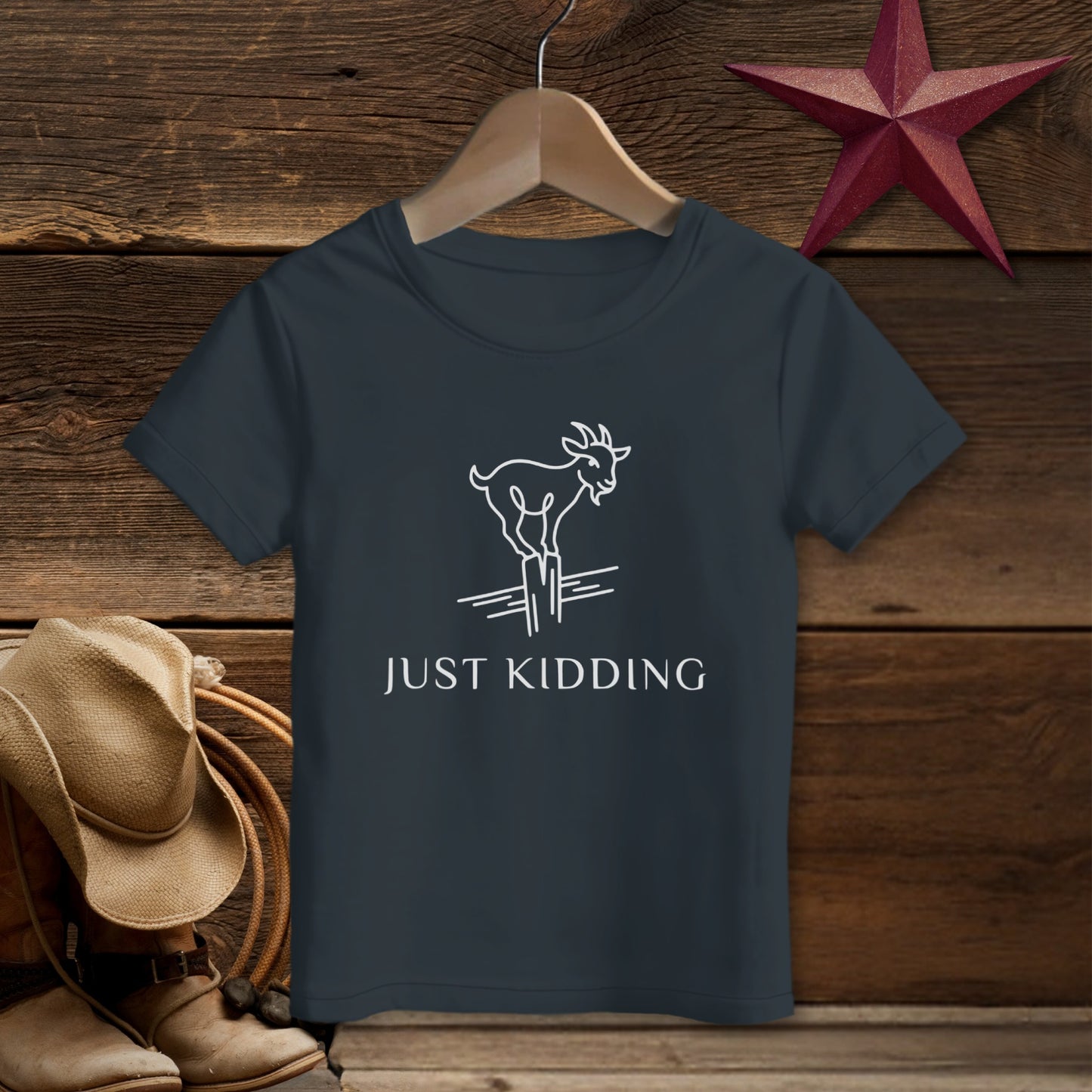 Just Kidding T-Shirt (Toddler)