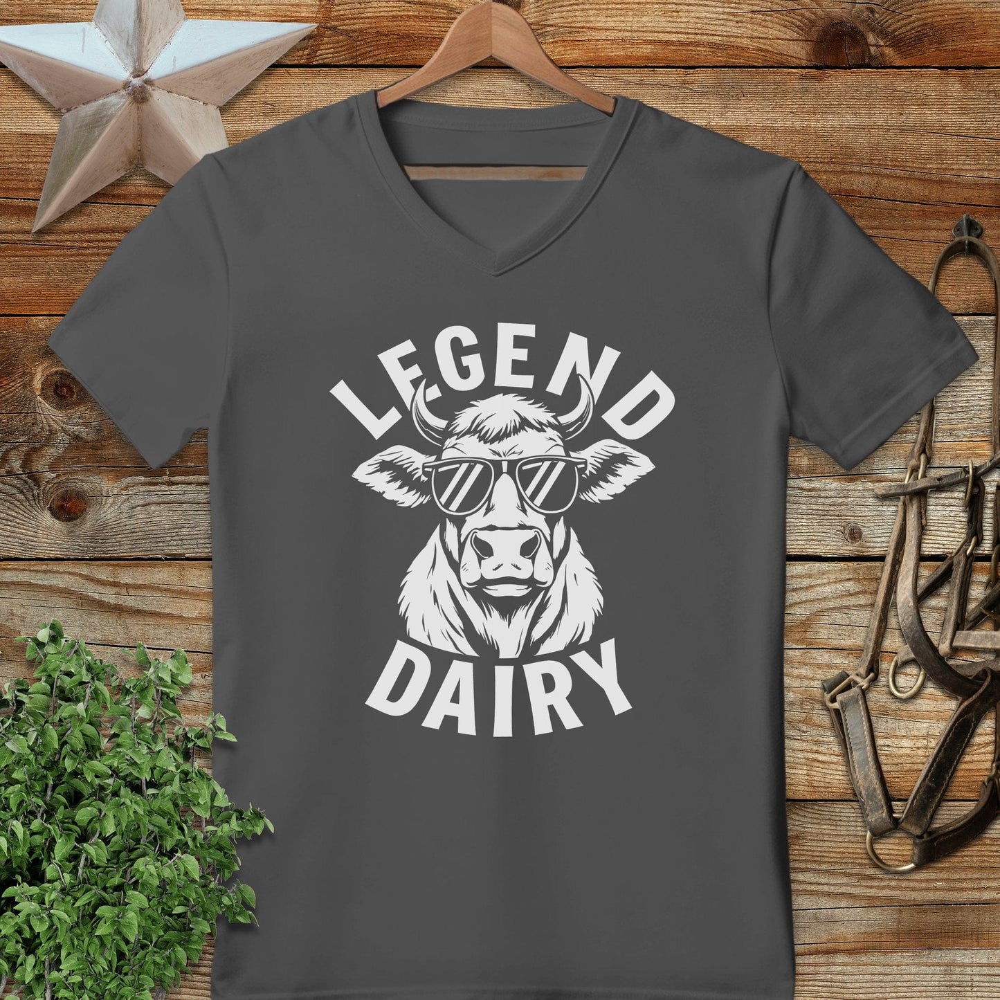 Legend Dairy V-neck